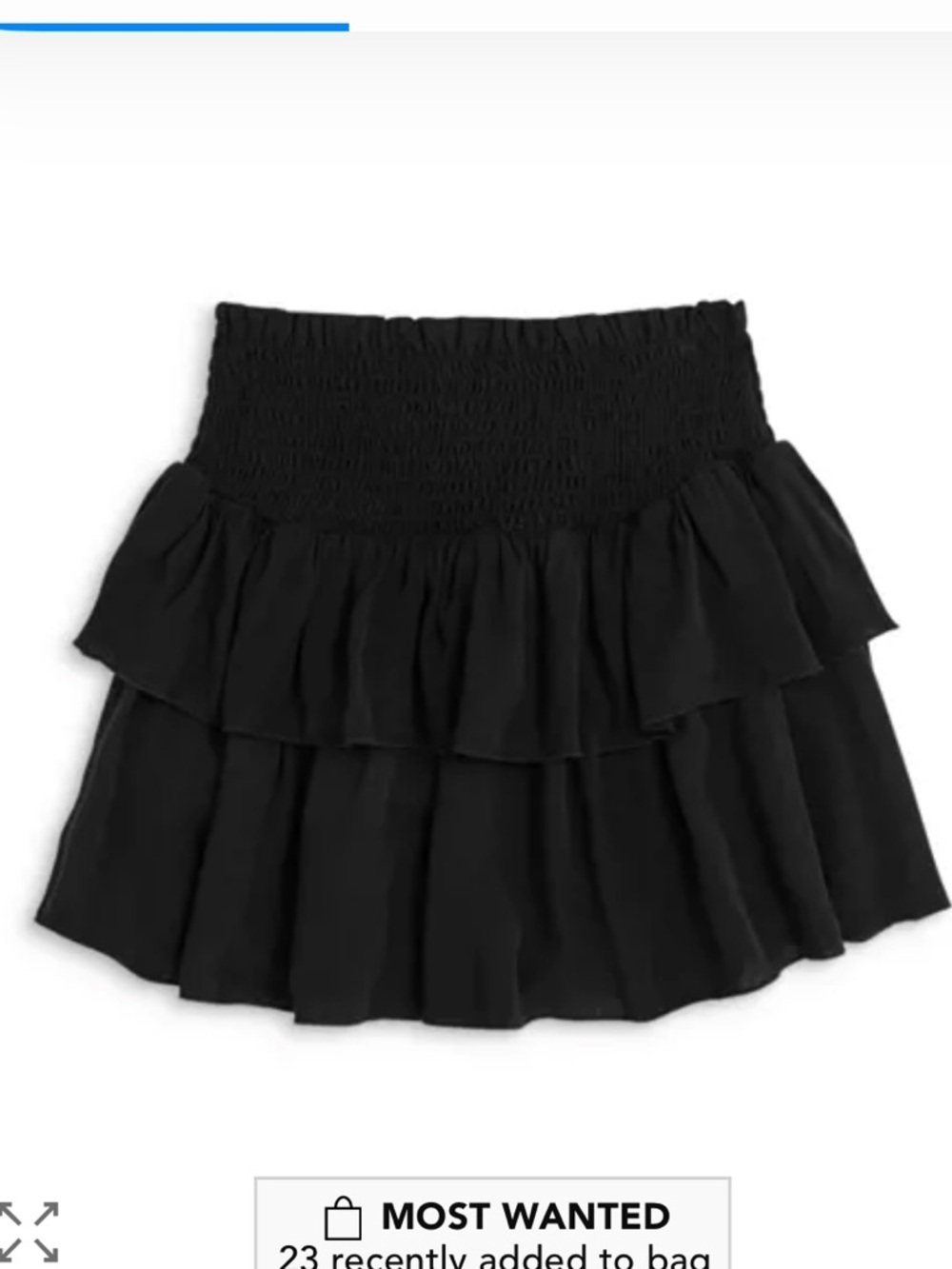 Katie j NYC Blake layered skirt